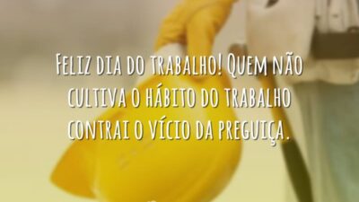 Feliz dia do trabalho! Quem não cultiva o hábito do trabalho contrai&hellip;