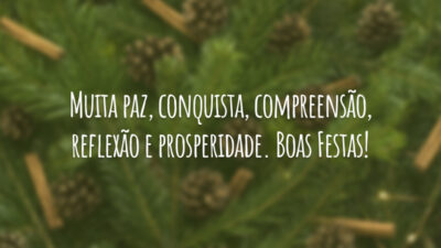 Que este Natal e Ano Novo sejam mais do que confraternizações. Porque&hellip;