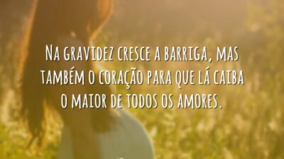 Na gravidez cresce a barriga, mas também o coração para que lá&hellip;