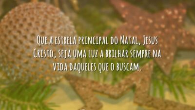 Que a estrela principal do Natal, Jesus Cristo, seja uma luz a&hellip;