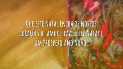 Que este Natal encha os nossos corações de amor e paz. Feliz&hellip;