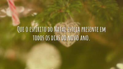 Que o espírito do Natal esteja presente em todos os dias do&hellip;