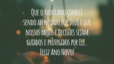 Que o novo ano comece sendo abençoado por Deus e que nossos&hellip;