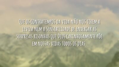 Os contratempos da vida