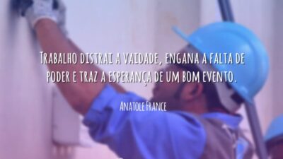 Trabalho distrai a vaidade, engana a falta de poder e traz a&hellip;