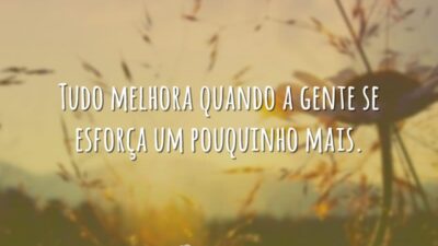 Tudo melhora
