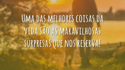 Uma das melhores coisas da vida são as maravilhosas surpresas que nos&hellip;