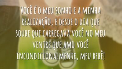 Você é o meu sonho e a minha realização, e desde o&hellip;