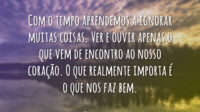 O que realmente importa