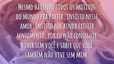 Insisto nesse amor