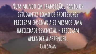 Num mundo em transição, tanto os estudantes como os professores precisam ensinar&hellip;