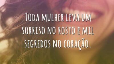 Um sorriso e mil segredos