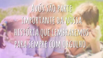 Avós são parte importante da nossa história que lembraremos para sempre com&hellip;