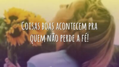 Coisas boas acontecem