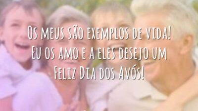 Os meus são exemplos de vida! Eu os amo e a eles&hellip;