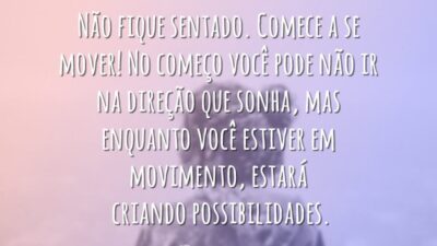 Comece a se mover