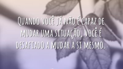 Mudar a si mesmo