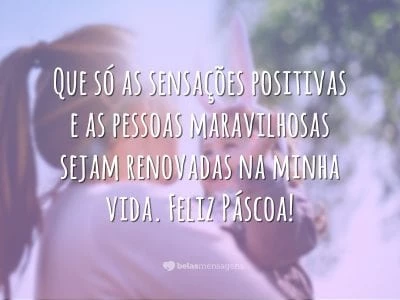 Sensações positivas renovadas