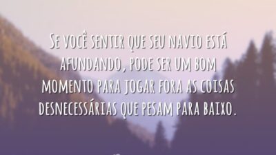 Um bom momento