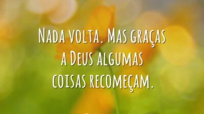 Recomeçam
