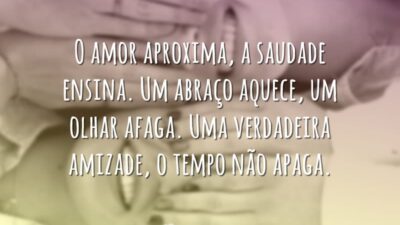 O amor aproxima