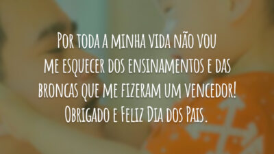Obrigado Pai