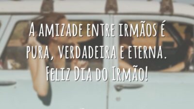A amizade entre irmãos é pura, verdadeira e eterna. Feliz Dia do&hellip;