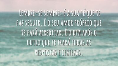 Lembre-se sempre
