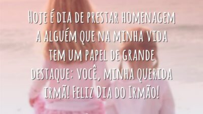 Minha querida irmã