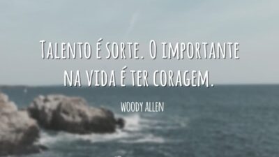 O importante na vida