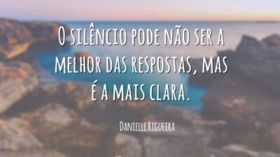 O silêncio
