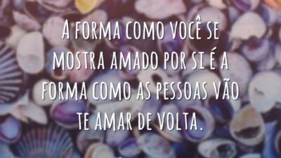 A forma como você
