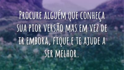 Alguém que fique