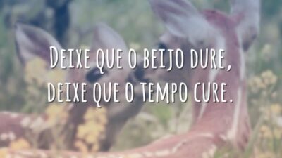 Deixe o beijo durar