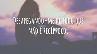 Desapegando-me