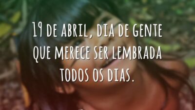 19 de abril, dia de gente que merece ser lembrada todos os&hellip;