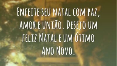 Enfeite seu natal