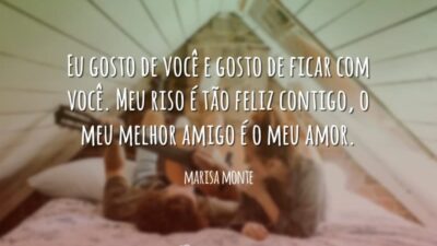 Eu gosto de você