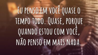 Eu penso em você