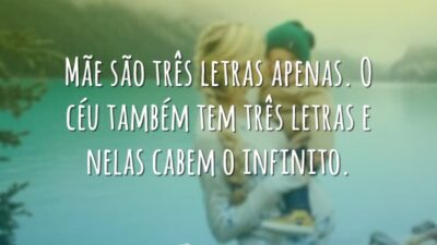 Mãe são três palavras