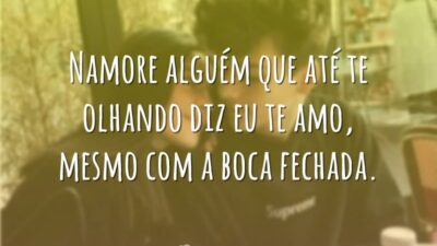 Namore alguém que