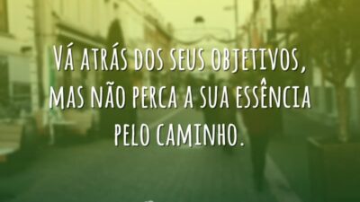 Não perca sua essência