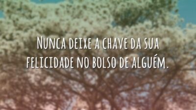 Nunca deixe