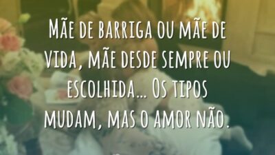 O amor é o mesmo