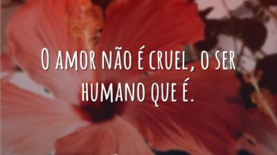 O amor não é cruel