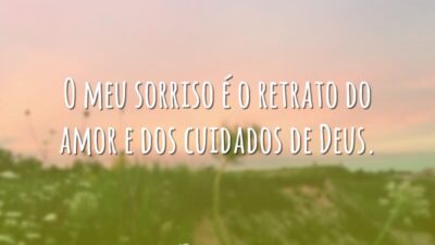 O meu sorriso é o retrato do amor e dos cuidados de&hellip;