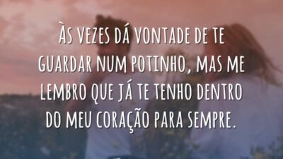 Para sempre no meu coração
