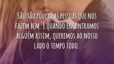 São tão poucas pessoas