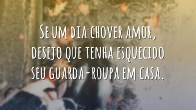 Se chover amor