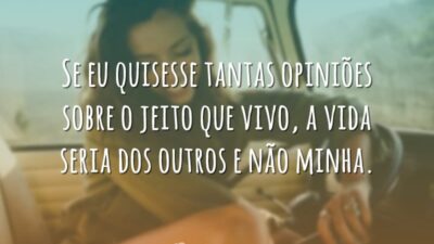Se eu quisesse opiniões